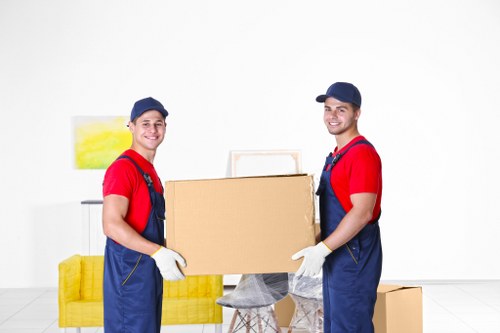 Careful packing supplies used for a Wembleypark move