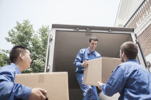 Business inventory stored safely in Wembleypark storage unit