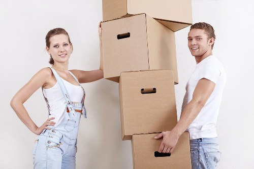 Organised archive boxes for Wembleypark businesses